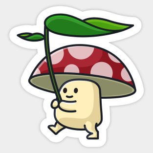 Tiny Mushroom Sticker